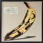  42x42 Papier Wandbild Banana von Kayoom Gelb 