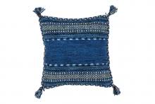  45x45 Kissen Alhambra Pillow 335 Blau von Kayoom 