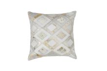 45x45 Kissen Spark Pillow 110 Elfenbein / Gold von Kayoom 