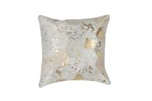  45x45 Kissen Spark Pillow 210 Elfenbein / Gold von Kayoom 