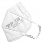  BRECKLE FFP2 Atemschutzmaske 5-Lagen CE zertifiert Mundschutzmaske hygienisch einzelverpackt Weiß 