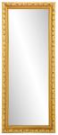  Rahmenspiegel PIUS 50x150 cm goldfarbig von Spiegelprofi  