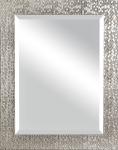  Rahmenspiegel JENNY ca. 55x70 cm silberfarbig von Spiegelprofi 