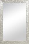  Rahmenspiegel JESSY ca. 40x60 cm silberfarbig von Spiegelprofi 