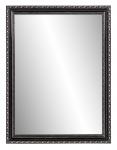  Rahmenspiegel LISA 45x55 cm schwarz von Spiegelprofi 