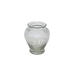  Vase 16x20 cm Glas klar von Werner Voss 