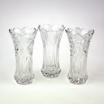  Vase Nostalgie 1 Stück von Werner Voss 3 Dekore Glas klar 