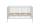70x140 Babybett UNIVERSAL von Trendteam Massivholz Weiß matt 3