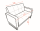 2-Sitzer Sofa ELTON von Seher Bomis Microfaser soft Rosa 4