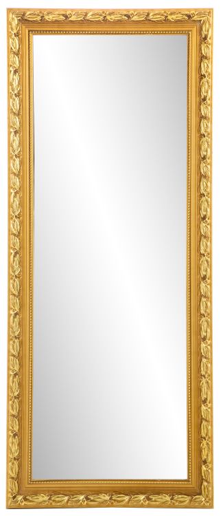 Rahmenspiegel JENNY ca 50x150 cm Spiegelprofi silberfarbig von 