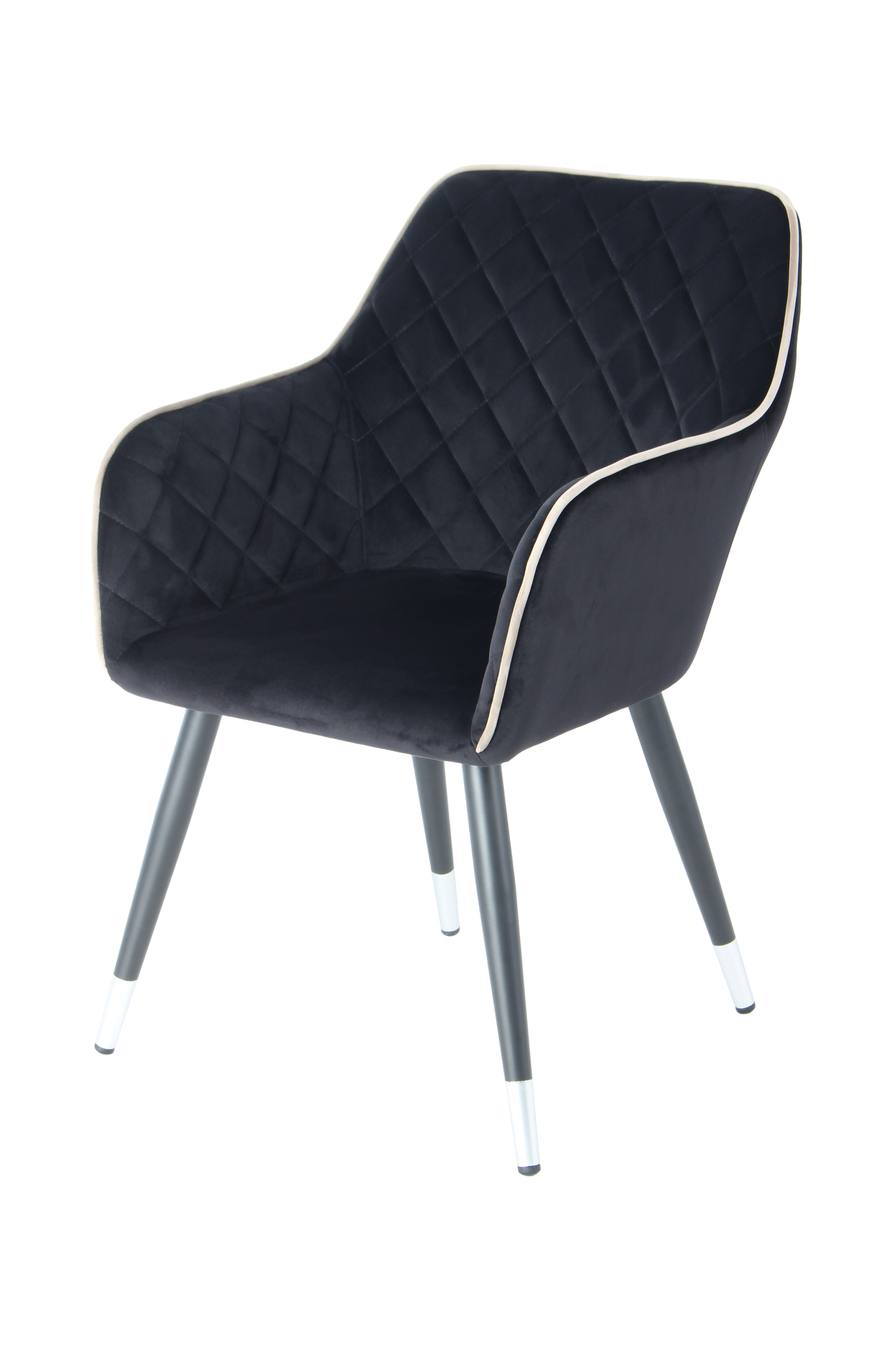 Kayoom Stuhl von 625 Grau / Schwarz Amino