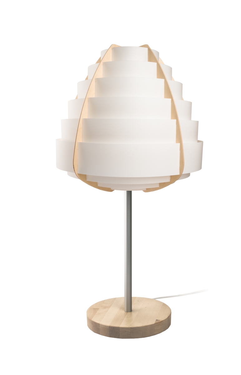 Tischlampe Soleil 110 von Weiß Kayoom